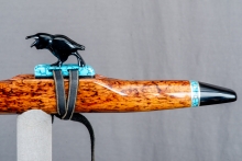 Southeast Asian Rosewood Burl Native American Flute, Minor, High C-5, #O2K (13)